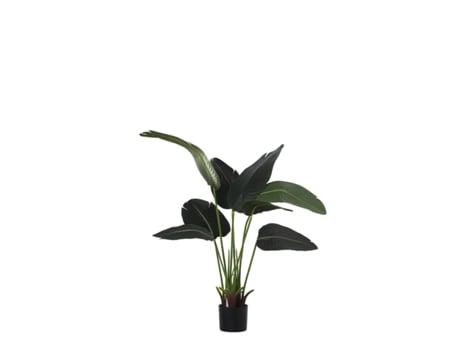 Planta Artificial de Árvore-Viajante de 120cm com Material de PU