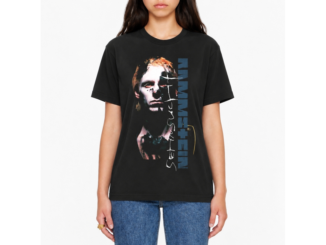 Rockinstone T-shirt Rammstein Band Sehnsucht – Flake Size:xxxl