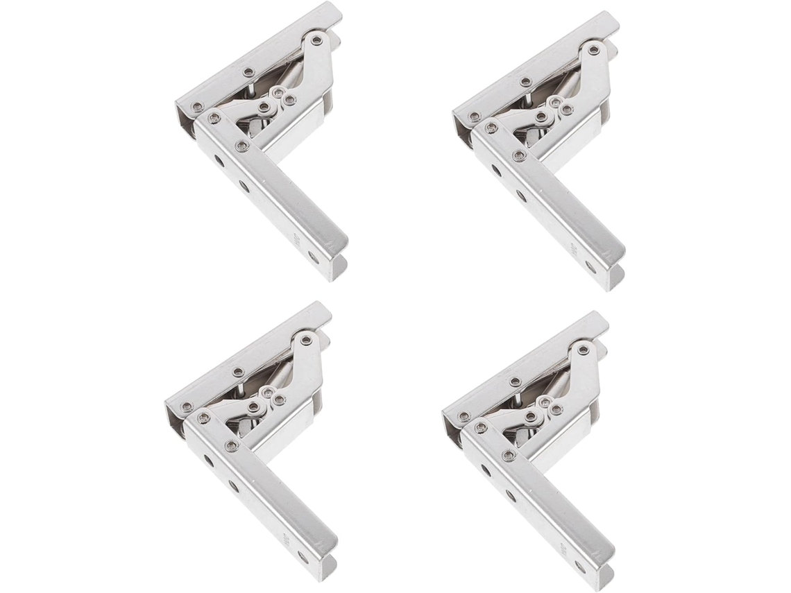 Conjunto De 4 Dobradiças Reforçadas Para Portas, Com Movimento Suave,