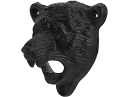 Abridor De Garrafas Parede Em Ferro Fundido Formato Urso
