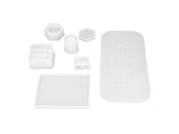 Moldes de Silicone para Resina Epóxi Cristal Deer para Display de Maquiagem e Joias | S/MARCA