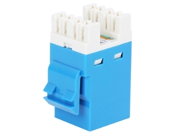 Laxiscreed Módulo Rj45 Para Redes Cat6 Com Design De 180 Graus Para Instalação Fácil