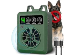 Cão Ultrassônico Anti Latido Dispositivo Dissuasor De Cães Ao Ar Livre Treinador, Silenciador De Latido Sônico Com 3 Níveis De Sensibilidade Auditiva