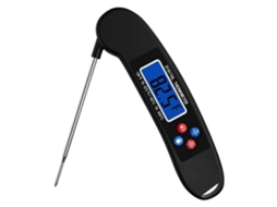 Termómetro Digital De Carne Lurelia De Leitura Rápida Para Cozinha E Churrasco, Retroiluminado
