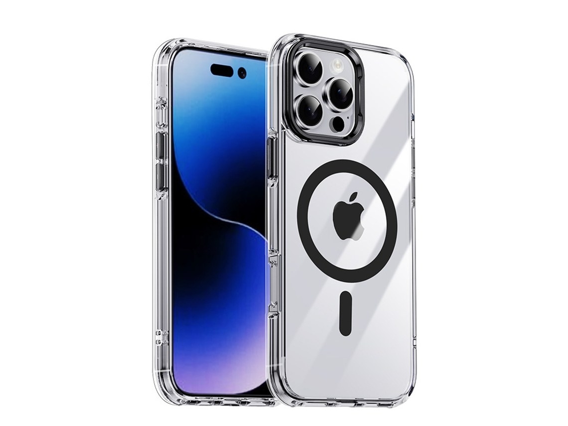 Zsanfs Capa Para Iphone 16 Pro, Compatível Com Magsafe, Antichoque, Cor Preto