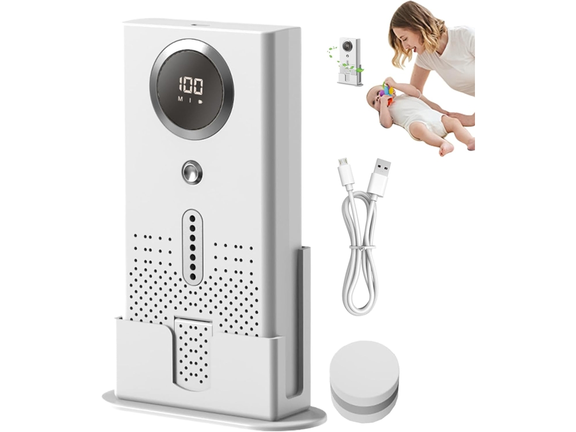 Purificador de Ar CZHHMART Doméstico, com Pastilha Aromática, Filtro para Pelos e Poeira (Prata)