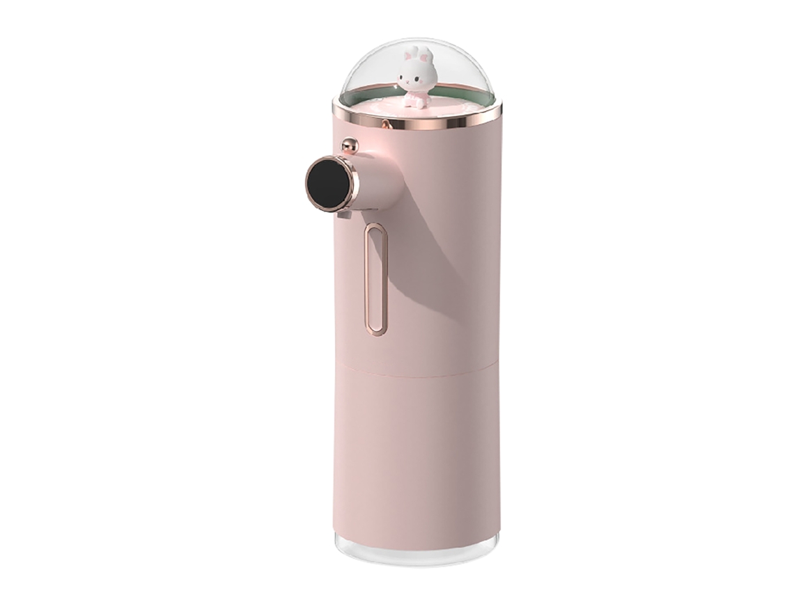 Dispensador Automático de Sabão em Espuma S/MARCA com sensor infravermelho rosa