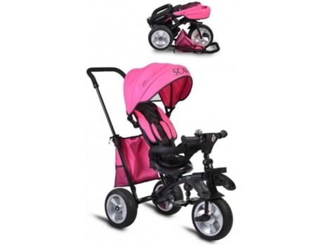 Triciclo  Dobrável, Reclinável E Roativo Scar