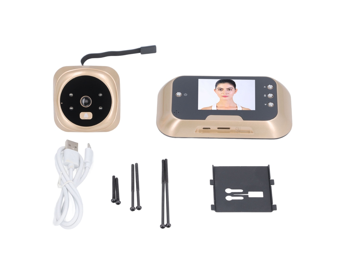 Olho de Boi Câmera com Visão Noturna Infravermelha Primerox