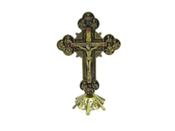 Presente Religioso Estátua De Jesus Cristo Na Cruz Crucifixo Para Mesa Decoração Lar