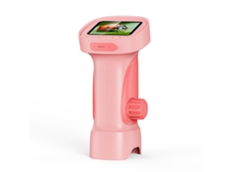 Microscópio Infantil Digital 1000x Com Ecrã Ips 2.4" E Luzes Led Ajustáveis - Rosa - Eifson