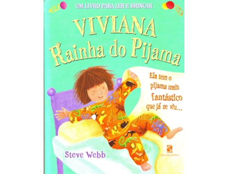 Livro VivianaRainha Do Pijama de Steve Webb (Português do Brasil)