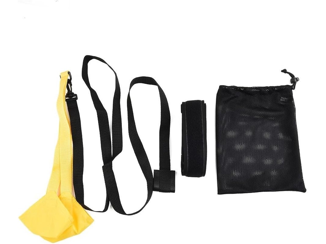 Paraquedas De Resistência Para Natação, Ideal Treinamento Força Cinto Arrasto Ajustável Em Nylon Com Fivela
