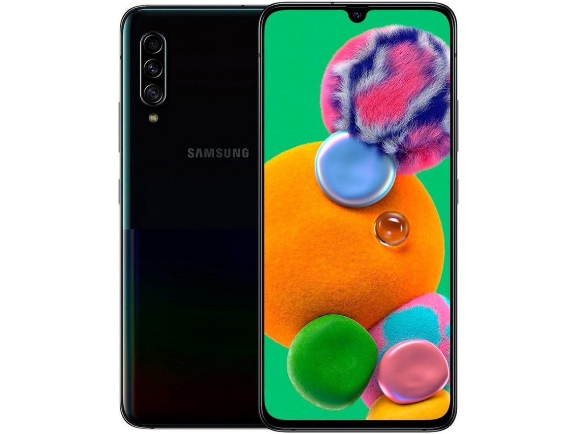 Smartphone SAMSUNG Galaxy A90 5G (Recondicionado Marcas Mínimas - 128 GB - Negro)