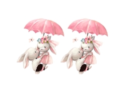 2 Folhas de Adesivo de Parede de Desenho Animado ALLINLESS