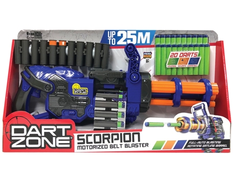 DART ZONE Scorpion Bel Blaster Motorizado