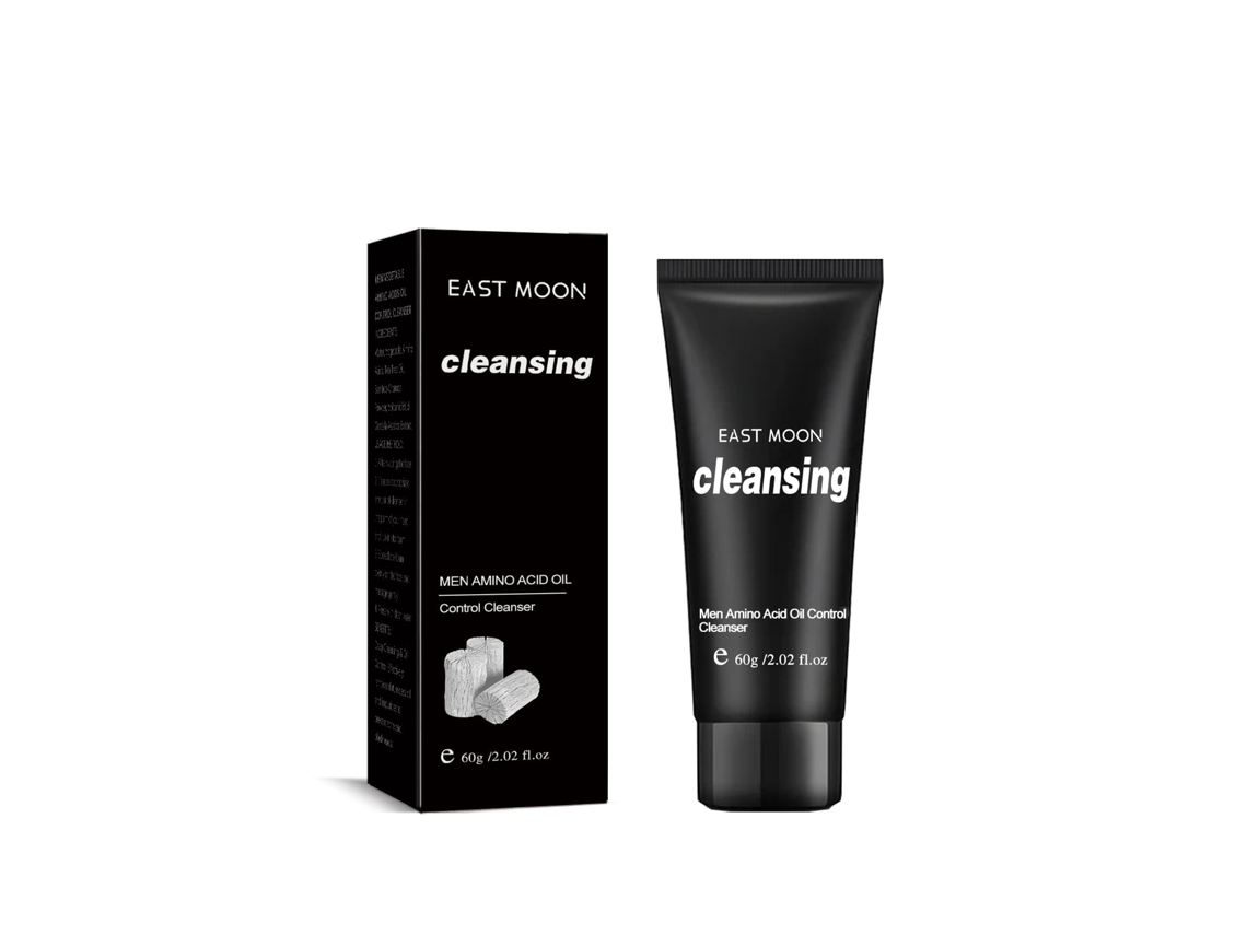 Gel de Limpeza para Homens East Moon, com Ácido Amino, Controla Oleosidade e Melhora a Aparência da Pele LAXISCREED