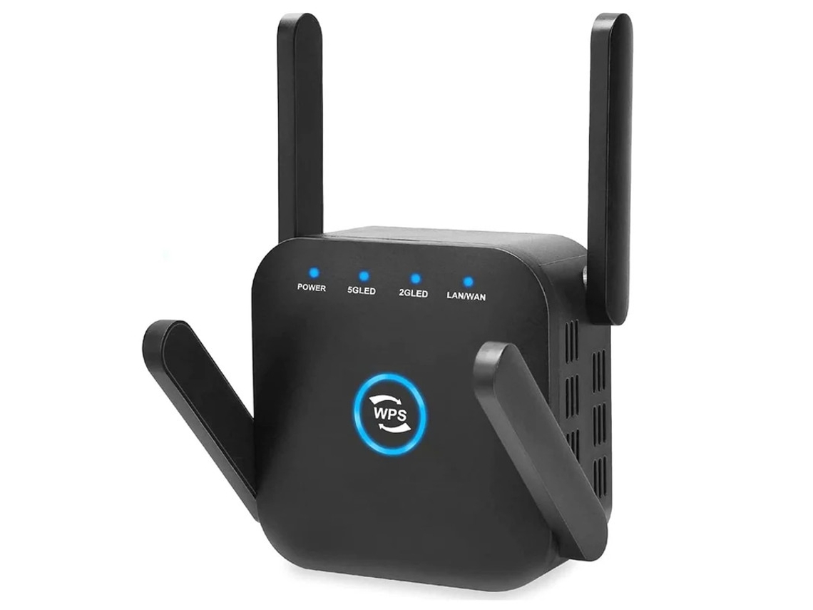 Transceptor De Sinal Wifi Extensor De Roteador Doméstico Gigabit Sem Fio 1200m Amplificador De Frequência Dupla Repetidor De Internet Com P Yizhood