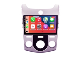 Auto Rádio Carro Bluetooth Autoradio 8GB RAM 128G ROM CarPlay Navegação GPS Ecrã Táctil RoverOne para Kia Cerato 2 TD 2008-2013  