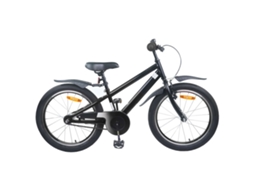 Vidaxl Bicicleta Infantil 20 Polegadas Para 6-11 Anos Preto