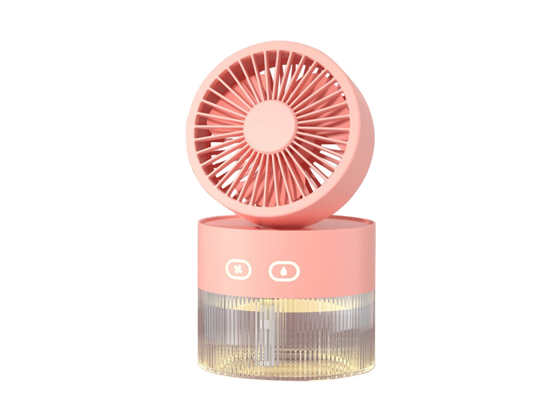 Ventilador Laxiscreed Frio Com Funcionalidade De Spray Hidratante E Umidificação