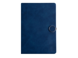 Caderno A5 Com Fecho Magnético Simples, 1 Unidade, Capa Com Fivela Redonda, Para Escritório E Reuniões Rnemitery