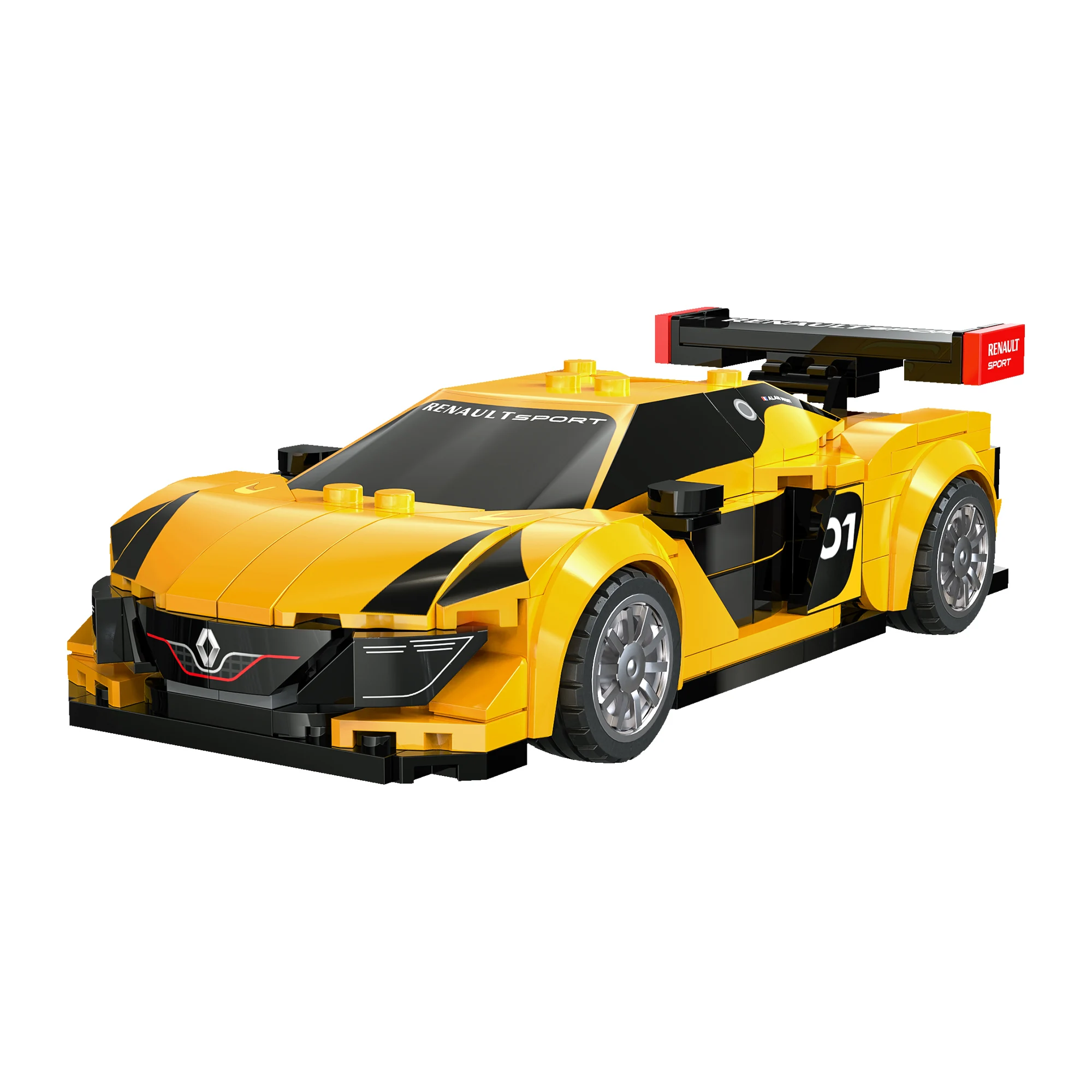 Conjunto De Blocos De Montar Para Carro Em Escala 1:24