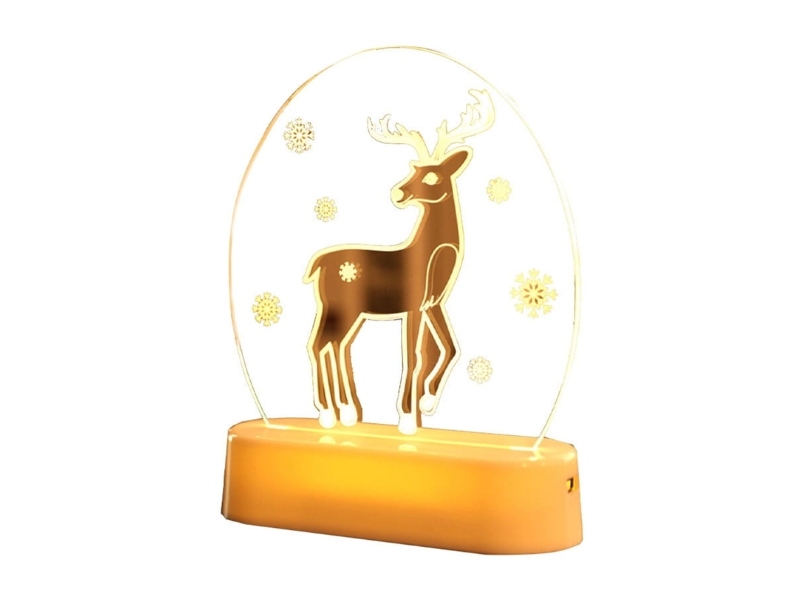 Tressino Luz Noturna Atmosfera De Presente De Natal Led, 16,2 X 13 Cm, 6,10 X 5,11 Polegadas, 16 X 12,5 X 3,5 Cm, 6,29 X 4,92 X 1,37 Polegadas, 110 G