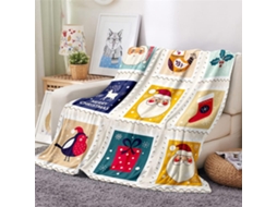 Manta de Flanela Fansu Estampa 3d Macia e Felpuda Ideal para o Inverno Perfeita Cama Ou Sofá Adequada Adultos
