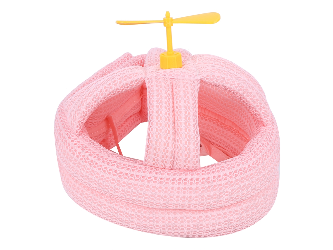 Capacete De Segurança Para Bebê Respirável Proteção Anti-colisão Rosa 2