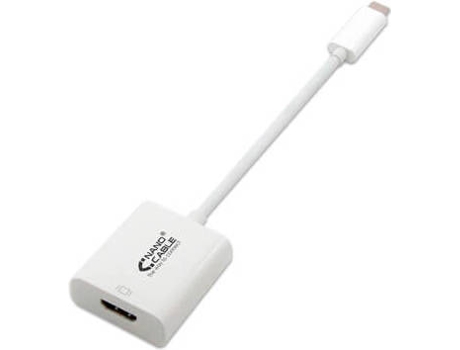 Adaptador USB C para HDMI  10.16.4102 15 cm Branco