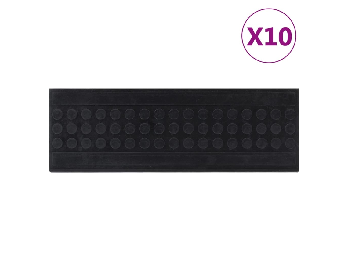 Stair Tread, Stair Treads Vidaxl Preto Borracha