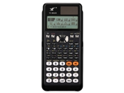 Calculadora Científica TI 991EX com 552 Funções Tela HD 192*63 Alimentação Dupla para Estudantes Professores