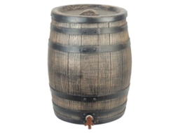 Barril de água da chuva NATURE Marrom Polietileno (50.5 x 50.5 x 66 cm)