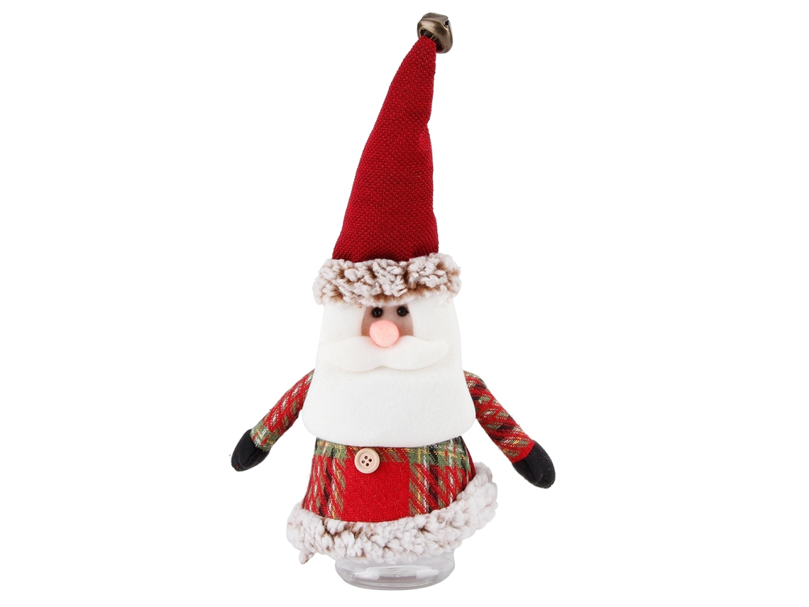 Caixa Doces Natal Forma Papai Noel Decorativa Worten