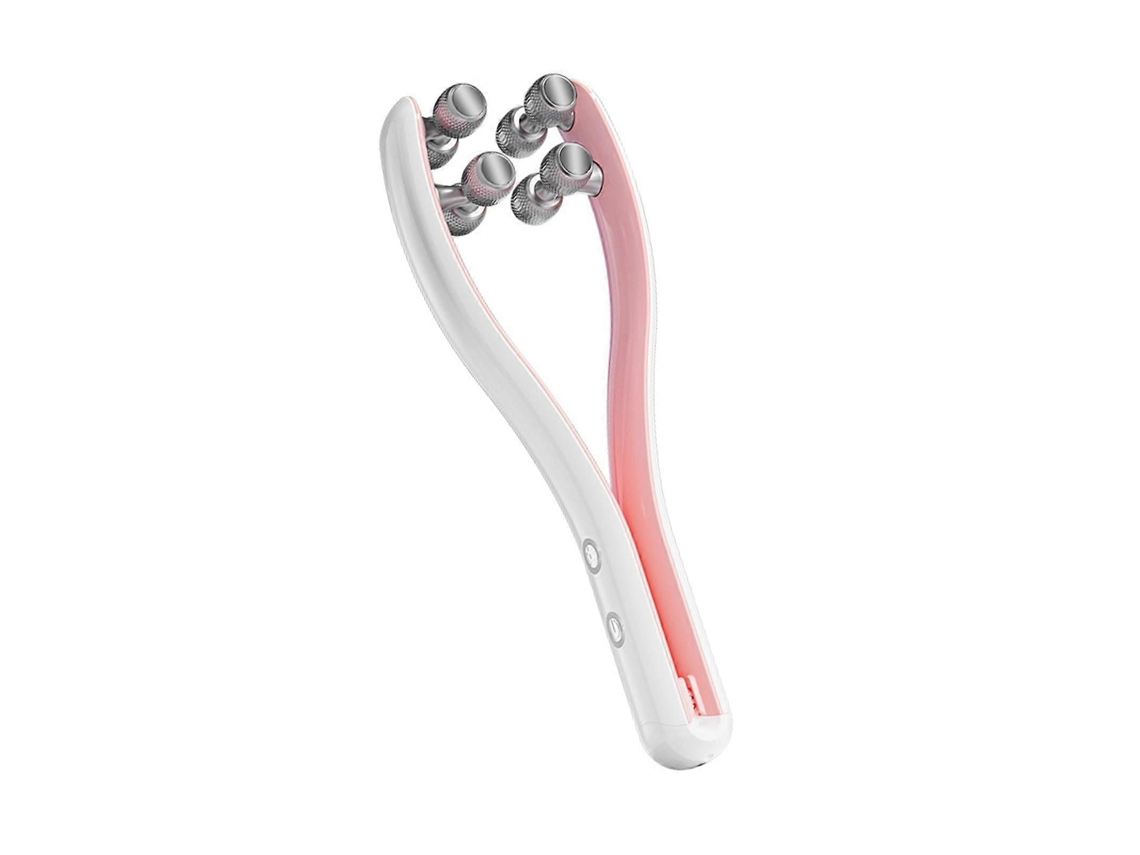 Rodillo Facial para Lifting Facial, Masajeador Con Forma de V, Branco GOKOCO