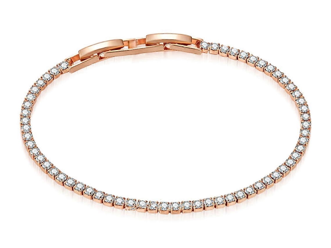 Pulseira De Cristal Ouro Rosa Nostalgia88