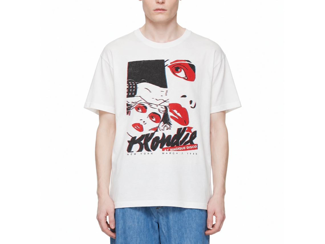 Blondie Pop Art T-shirt Unisex Adults Size:m