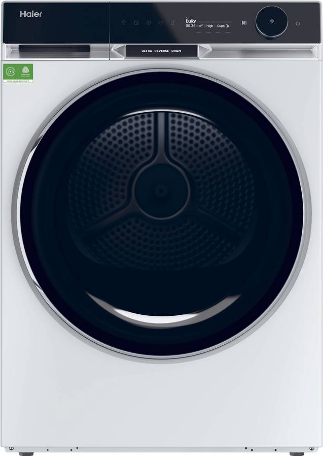 Máquina de Secar Roupa HAIER HD90-A3Q397U1 (9 Kg -Bomba de Calor - Branco)