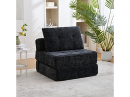 Sofá Cama Dobrável, Sofá Cama Com Travesseiros, Sofá De Chão Confortável, Adequado Para Sala De Estar E Quarto. Loja BAGOLY