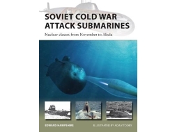 Livro Soviet Cold War Attack Submarines de Edward Hampshire (Inglês)