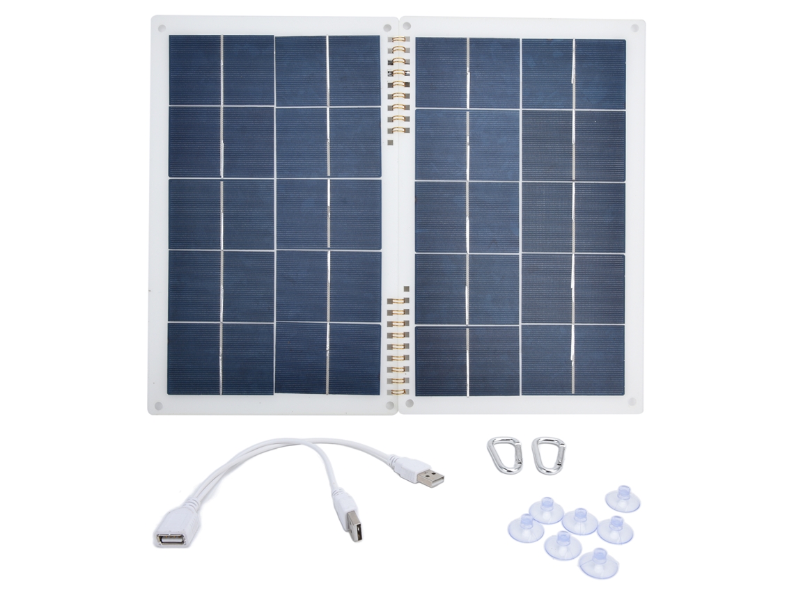 Kit de painel solar de 20 W (material de silício monocristalino à prova d'água, para transporte emergencial de veículos recreativos e barcos)