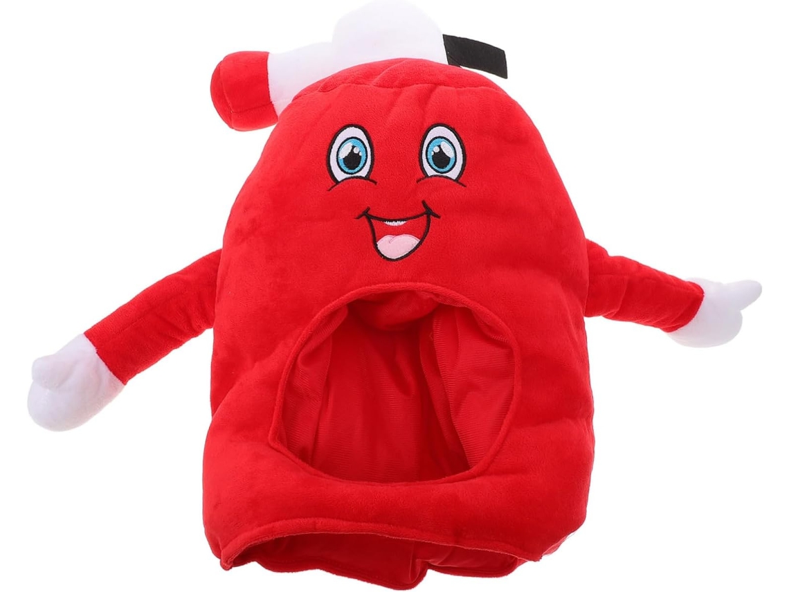 Chapéu de Bombeiro Vermelho Engraçado Fantasia Festa CHABERLU