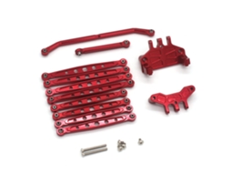 Conjunto Completo Peças Reposição Haste Direção Metal Reforçada Mn128 Mn86s G500 1/12 Carros Modelos Rc MDUG