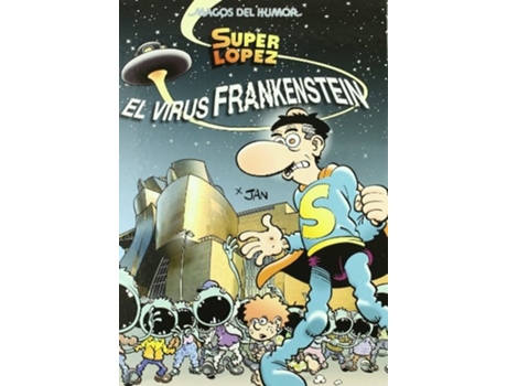 Livro El Virus Frankenstein De Jan (espanhol - Capa Dura)