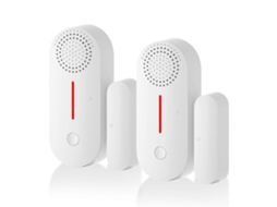 Sensor De Alarme Inteligente Wi-fi Para Portas E Janelas, Dispositivo De Alerta Sem Fio Compatível Com Tuya, Detecção De Movimento, Notificação S