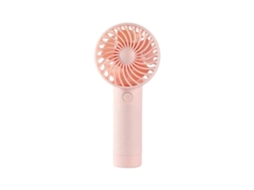 Ventilador Portátil Usb Recarregável De Três Velocidades Elétrico Pequeno Puw5855- Bom