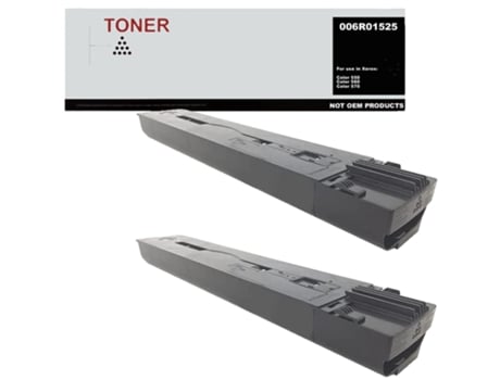 Pack 2 Cartuchos de Toner Compatível com Xerox Cor  550 / 560 / 570