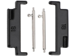 Adaptador De Cinturão De Relógio De Aço Inoxidável Universal Com Molas