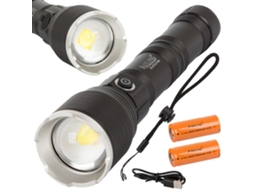 Lanterna / Luz Led Tática Função Zoom Aquaforge